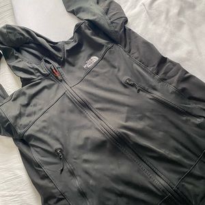 Gently used north face zip up hoodie/ lightweight jacket